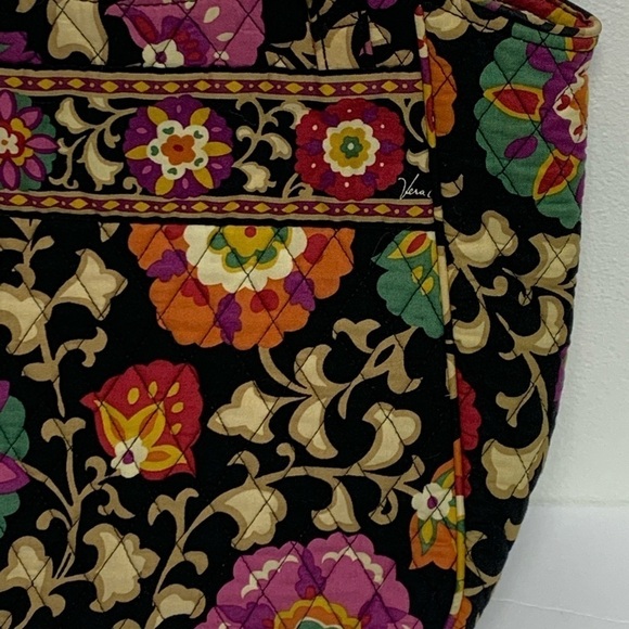 Vera Bradley | Suzani Lined Double Handle Tote Market Shoulder Bag Purse - Picture 4 of 12